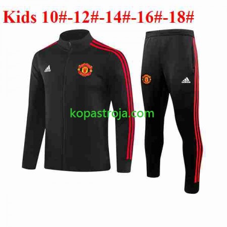 Manchester United Barn Overaller Svart 2023/24